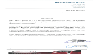 Tele-Strop-System - Kredyt ekologiczny